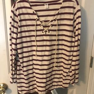 Old navy stripped shirt